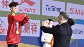 Việt Nam giành 2 huy chương vàng wushu trẻ thế giới