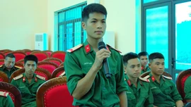 Các đơn vị trực thuộc Bộ CHQS tỉnh tổ chức Ngày chính trị và văn hóa tinh thần