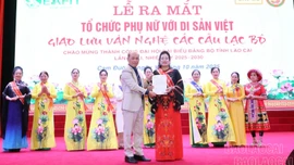 Ra mắt Tổ chức Phụ nữ với Di sản Việt tại Lào Cai
