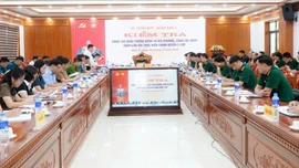 Bộ Tham mưu - Quân khu 2 kiểm tra công tác quốc phòng, quân sự địa phương tại xã Mậu A
