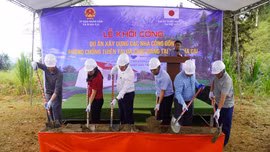 Si Ma Cai khởi công xây dựng nhà cộng đồng phòng, chống thiên tai đa chức năng tại thôn Quan Thần Sán