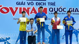 Đội tuyển Vovinam trẻ Lào Cai giành 7 huy chương tại Giải Vô địch trẻ quốc gia năm 2026