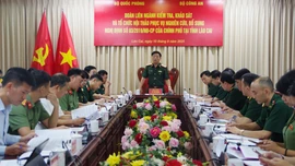 Kiểm tra, khảo sát về công tác phối hợp thực hiện nhiệm vụ quốc phòng, an ninh