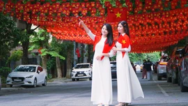 Lào Cai rực rỡ cờ bay mừng ngày Quốc khánh 2/9