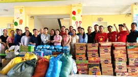 Xã Bảo Yên chung tay hỗ trợ người dân vùng lũ Thái Nguyên