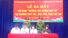 Xã Bảo Yên ra mắt mô hình “Trường học không ma túy”
