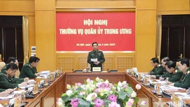 Đại tướng Phan Văn Giang chủ trì Hội nghị Thường vụ Quân ủy Trung ương cho ý kiến vào dự thảo Đề án tổ chức quân sự địa phương