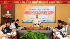 Tiếp tục triển khai hiệu quả các nhiệm vụ trong lĩnh vực nông nghiệp và môi trường