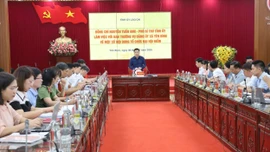 Phó Bí thư Tỉnh ủy Nguyễn Tuấn Anh làm việc với Ban Thường vụ Đảng ủy xã Yên Bình về tổ chức đại hội điểm cấp xã nhiệm kỳ 2025-2030