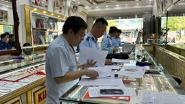 Ngày 9/9/2025 thanh tra việc chấp hành pháp luật của các doanh nghiệp kinh doanh vàng