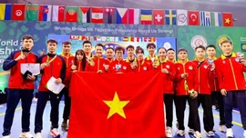 Wushu Việt Nam giành 7 huy chương tại giải thế giới