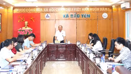 Đoàn đại biểu Quốc hội tỉnh khảo sát tại xã Bảo Yên