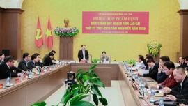 Thẩm định điều chỉnh Quy hoạch tỉnh Lào Cai thời kỳ 2021 - 2030, tầm nhìn đến năm 2050