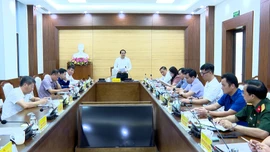 Ban Thường vụ Tỉnh ủy Lào Cai duyệt văn kiện Đại hội Đảng bộ Quân sự tỉnh 