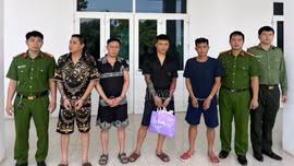 Công an xã Bảo Ái bắt giữ 4 đối tượng về hành vi tổ chức sử dụng trái phép chất ma túy