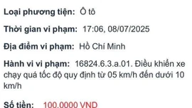 Cảnh giác chiêu lừa đảo nộp phạt giao thông qua Cổng Dịch vụ công Quốc gia giả