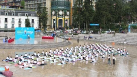 Lào Cai hưởng ứng Ngày Quốc tế Yoga năm 2025