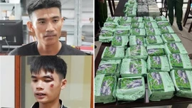 Lái ô tô chở 2 bao tải heroin, bố trí "dơi đêm" đi xe máy thám thính