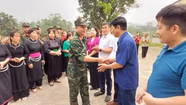 Hơn 300 cán bộ, chiến sĩ Bộ CHQS tỉnh hoàn thành việc hỗ trợ xã Thượng Bằng La khắc phục hậu quả thiên tai