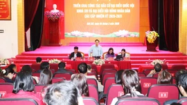 Xã Bát Xát tổ chức hội nghị triển khai cao điểm công tác bầu cử 