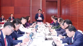 Đoàn đại biểu Đảng bộ tỉnh Lào Cai tham gia ý kiến vào các văn kiện Đại hội XIV của Đảng