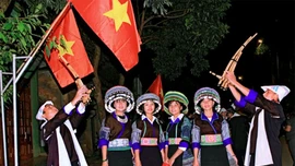 Tết Độc lập của người Mông ở Lao Chải