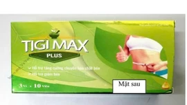 Bộ Y tế cảnh báo viên uống giảm cân cấp tốc Tigi Max Plus chứa chất cấm