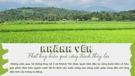 Khánh Yên phát huy hiệu quả công trình thủy lợi