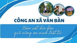 Công an xã Văn Bàn bám sát địa bàn, giữ vững an ninh, trật tự