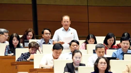 Đại biểu Sùng A Lềnh góp ý vào Dự thảo Luật Việc làm (sửa đổi)