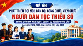 Đề án về phát triển đội ngũ cán bộ, công chức, viên chức người dân tộc thiểu số 