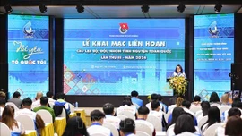 Khai mạc Liên hoan câu lạc bộ, đội, nhóm tình nguyện toàn quốc