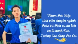 “Sinh viên 5 tốt” Phạm Đức Hiệp