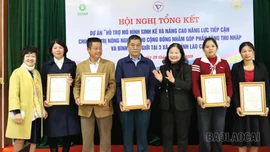 Trung tâm SUDECOM: Hỗ trợ mô hình sinh kế cho 92 hộ thông qua dự án hỗ trợ mô hình sinh kế 