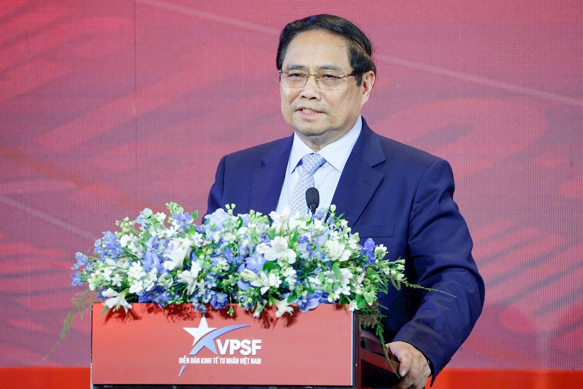 Thủ tướng Chính phủ Phạm Minh Chính phát biểu. Thủ tướng Chính phủ Phạm Minh Chính phát biểu.