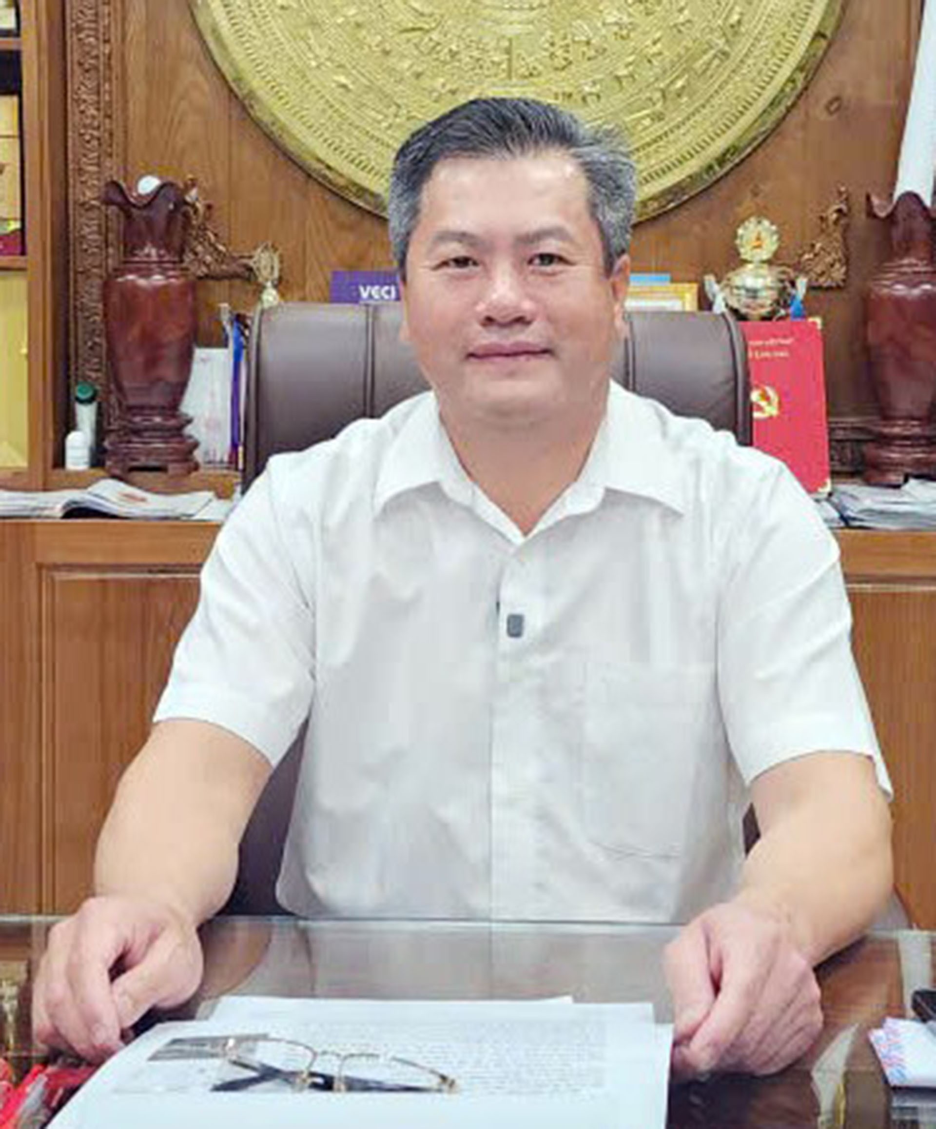 Đồng chí Nguyễn Huy Long - Chủ tịch Hiệp hội Doanh nghiệp tỉnh Lào Cai. 27-9-onglong.jpg