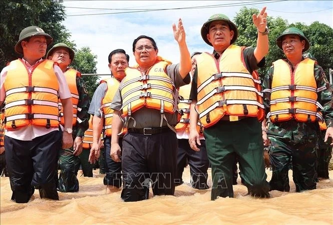 Thủ tướng Phạm Minh Chính chỉ đạo công tác cứu hộ, cứu nạn tại Thái Nguyên.