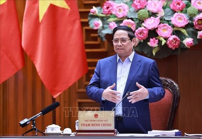 Thủ tướng Phạm Minh Chính chủ trì họp về dự án quy hoạch xây dựng cảnh quan sông Hồng.