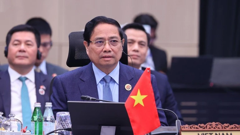 Thủ tướng Phạm Minh Chính tại Hội nghị Cấp cao ASEAN+3 lần thứ 28.