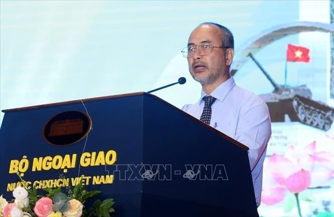 Chủ nhiệm Ủy ban Nhà nước về người Việt Nam ở nước ngoài Nguyễn Trung Kiên.