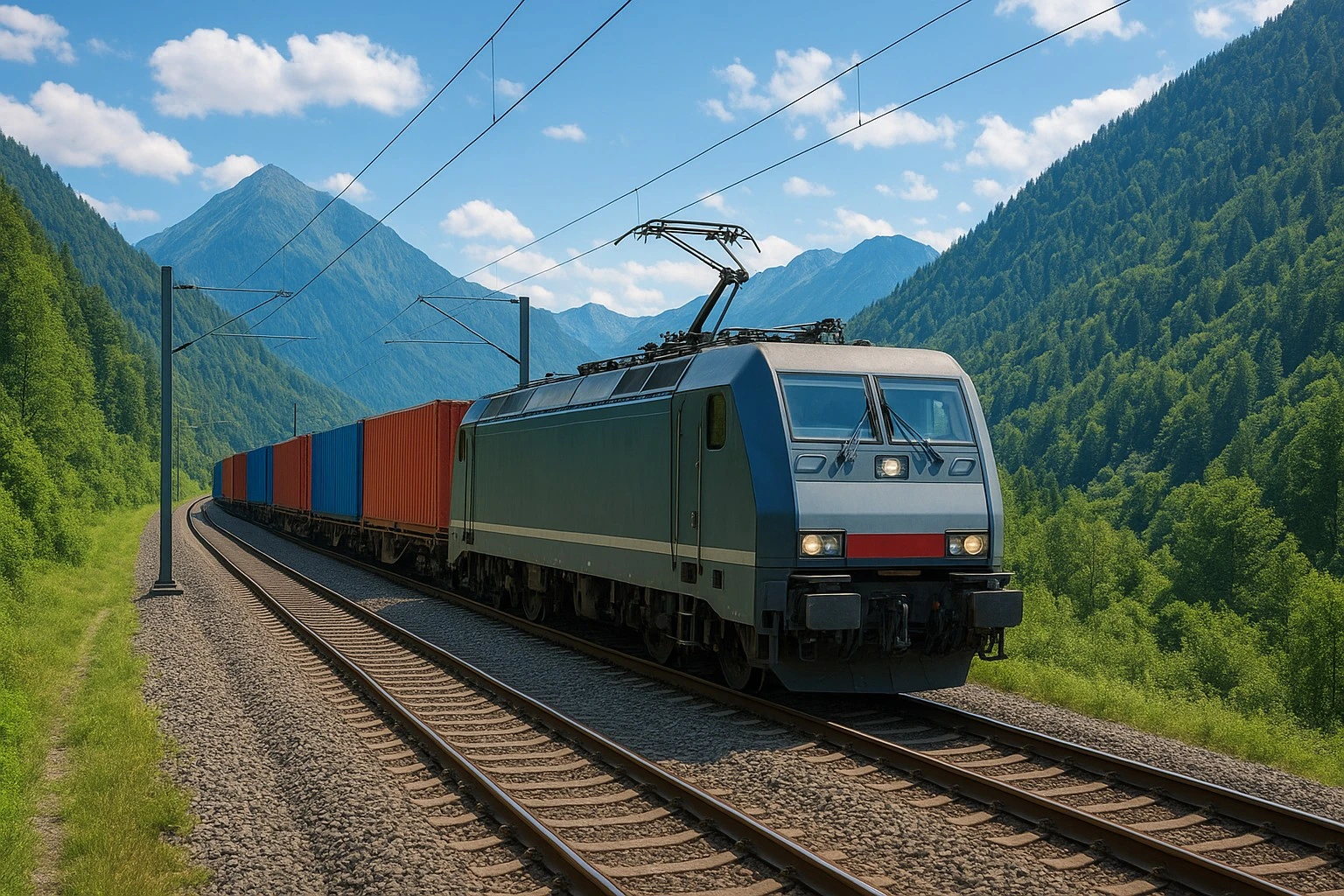 Đồng thời với các bước để thi công dự án thành phần 1, Bộ Xây dựng triển khai các công việc, trong đó có lập báo cáo NCKT dự án thành phần 2 - Xây dựng đường sắt trên tuyến Lào Cai - Hà Nội - Hải Phòng (Ảnh minh hoạ: AI tạo).