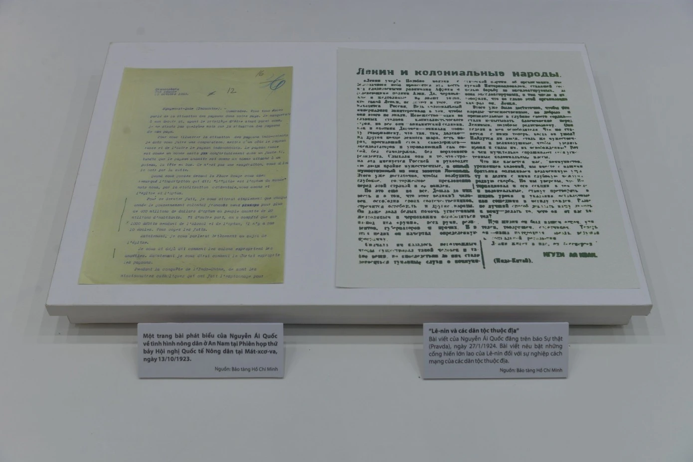 Một số tư liệu, hiện vật ấn tượng, vừa được bảo tàng tiếp nhận.