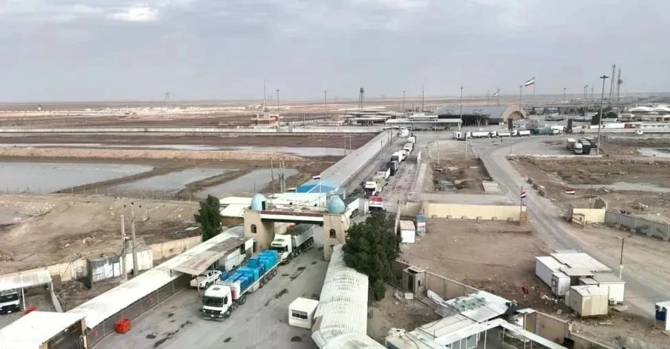 Cửa khẩu biên giới Shalamcheh (Ảnh: Shafaq)