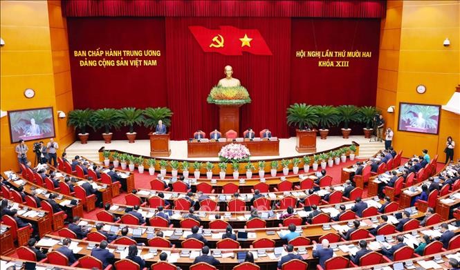 Tổng Bí thư Tô Lâm phát biểu khai mạc Hội nghị. Tổng Bí thư Tô Lâm phát biểu khai mạc Hội nghị.