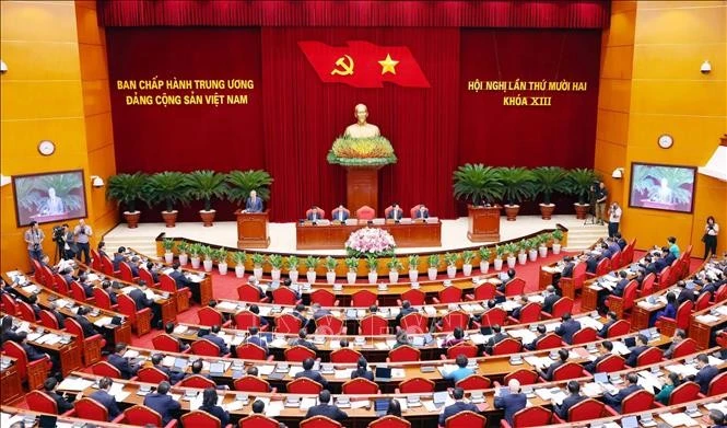 Tổng Bí thư Tô Lâm phát biểu khai mạc Hội nghị.