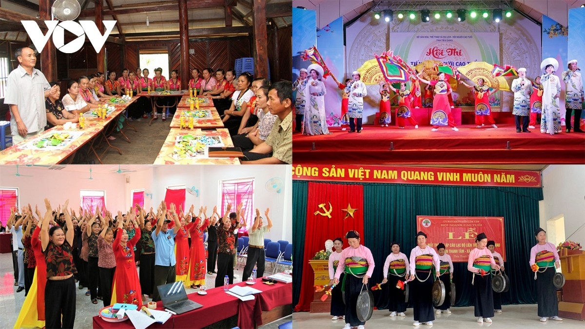 Người cao tuổi đẩy mạnh phát triển văn hóa trong kỷ nguyên mới.