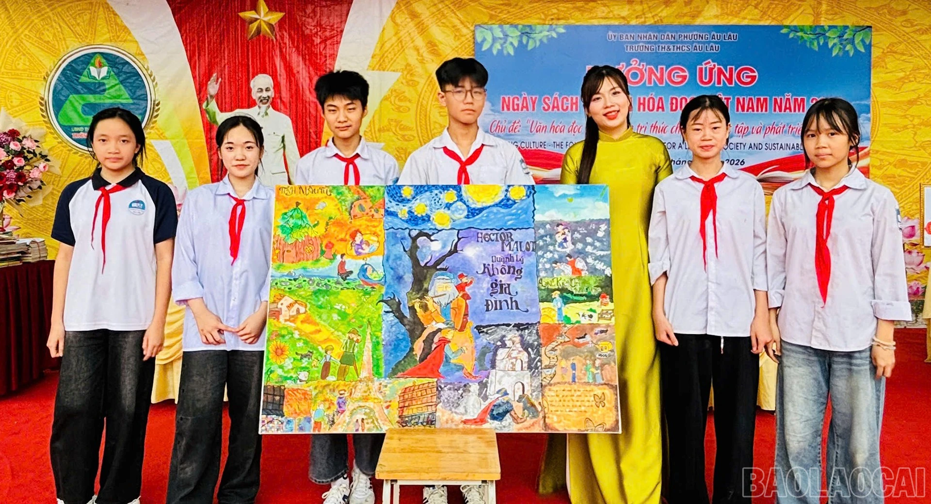 Học sinh kể chuyện về sách - ảnh.