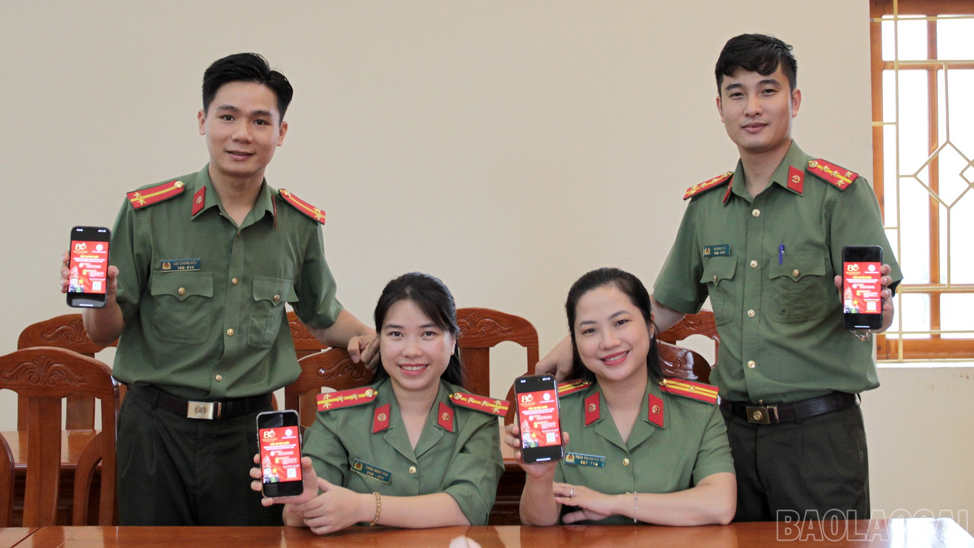 Đoàn viên thanh niên Công an tỉnh Lào Cai tham gia Cuộc thi. baolaocai-br_26-7-cuochti2.jpg