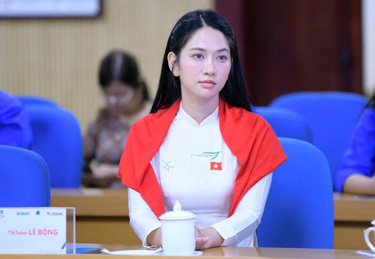 Tiktoker Lê Bống là một trong những KOLs tham gia chương trình năm nay. Tiktoker Lê Bống là một trong những KOLs tham gia chương trình năm nay.