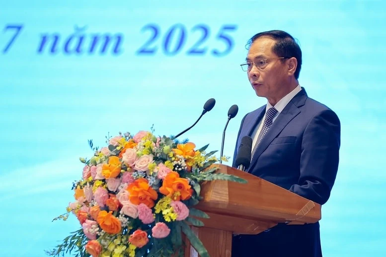 Phó Thủ tướng Bùi Thanh Sơn phát biểu tại lễ công bố.